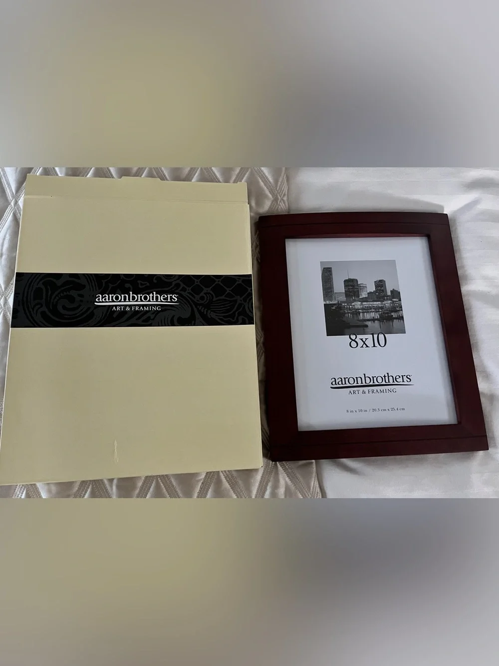 8x10 Wood Picture Frame - Curved Espresso